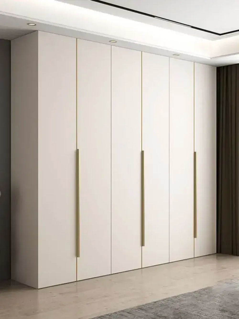 Ручка торцевая 1200 мм золото 4 шт.