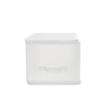 Короб складной на молнии "Калейдоскоп", Д400 Ш300 В250, прозрачный с серым