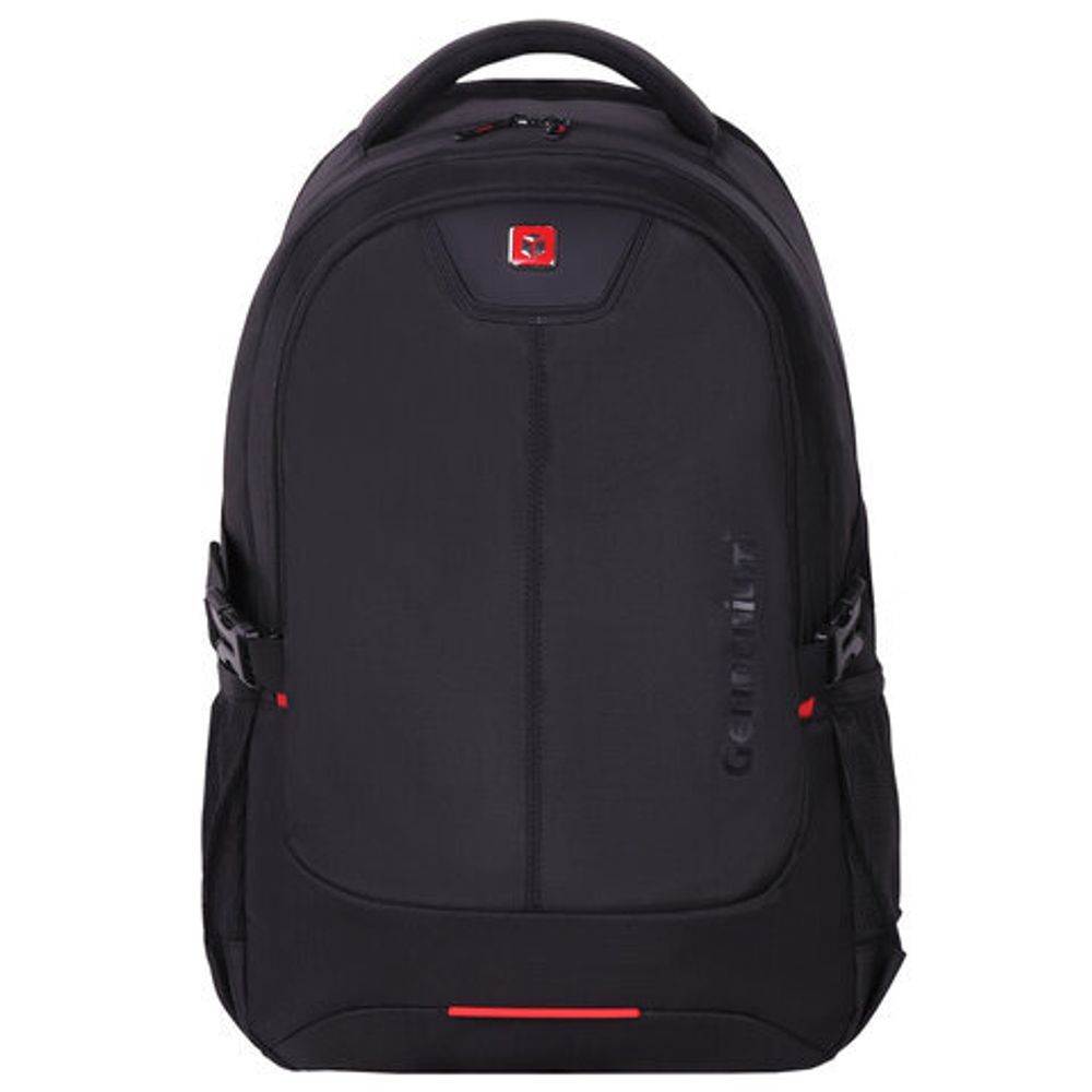 Рюкзак GERMANIUM UPGRADE универсальный, 3 отделения, отделение для ноутбука, USB-порт, "UP-2", черный, 47х33х21 см, 271666