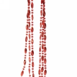 Бусы на ёлку 2м «Льдинка», Янтарь