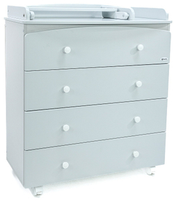 Детский пеленальный комод Tutis Cloud VD33-0412103 серый