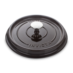 Кастрюля 5л Invicta Taupe Франция крышка