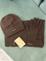 Комплект MIU MIU (шарф + шапка + перчатки)