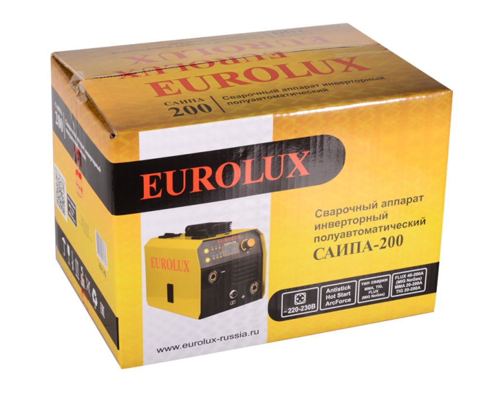 Сварочный полуавтомат Eurolux САИПА-200