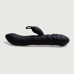 Вибратор-массажер с функцией ротации Twister черный от Adrien Lastic