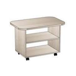 Континент-Про Стол журнальный СМ80, Ясень Шимо светлый 800х500х550