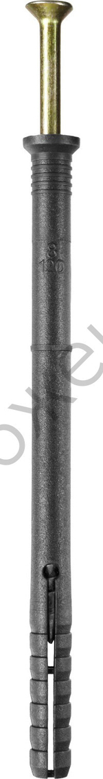 STAYER 8 x 120 мм, потайный бортик, дюбель-гвоздь, 50 шт (30645-08-120)