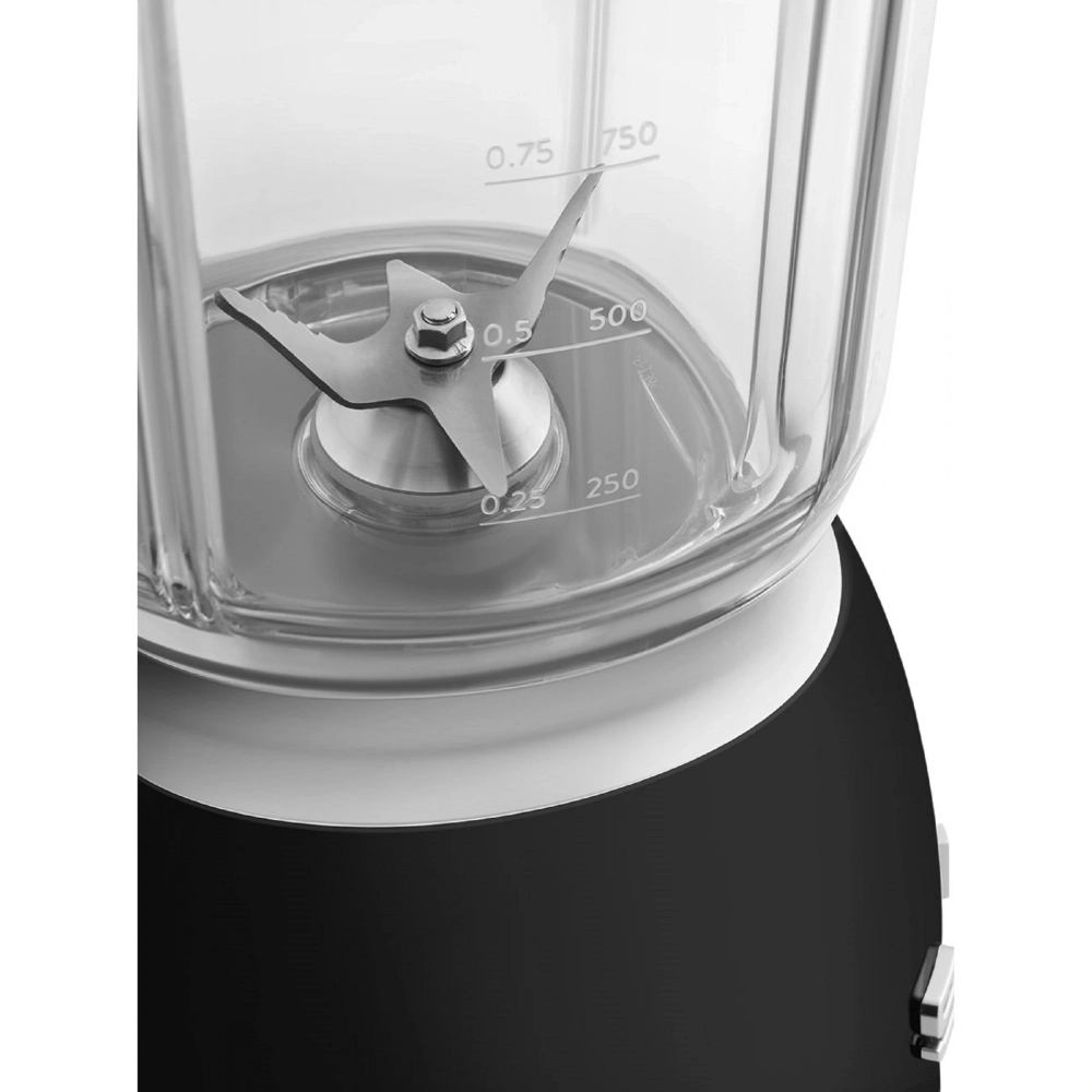 Блендер настольный Smeg BLF03BLEU черный