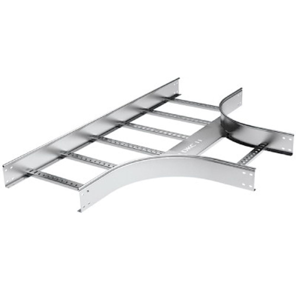 Т-ответвитель 100х300 R-600 в комплекте с крепежными элементами и соединительными пластинами, необходимыми для монтажа, горячеоцинкованный