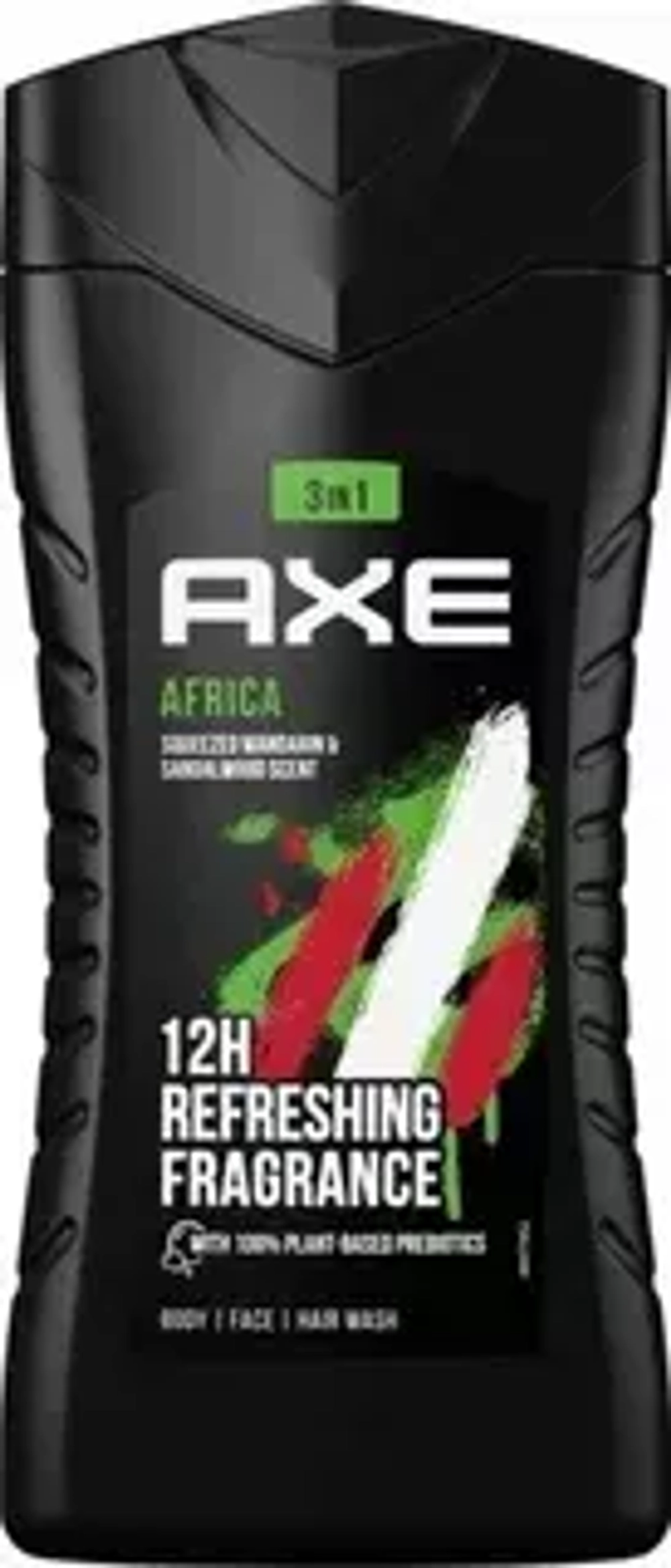 AXE 250мл Гель д/душа AFRICA*12 eng чёрн флакон