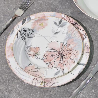 Столовый набор 19 предметов "Розали", Jewel