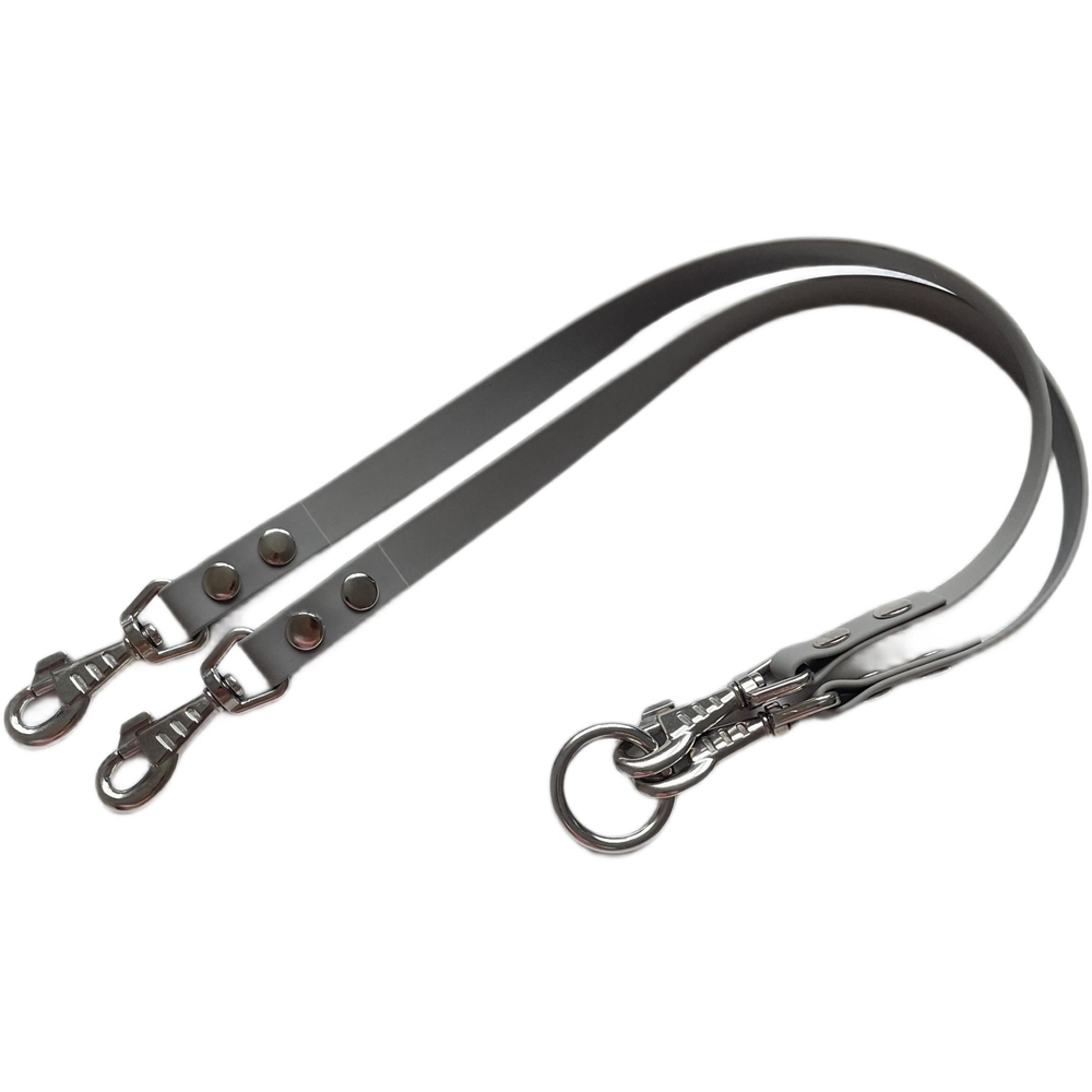 Сворка для &nbsp;двух собак, ширина 15 мм.