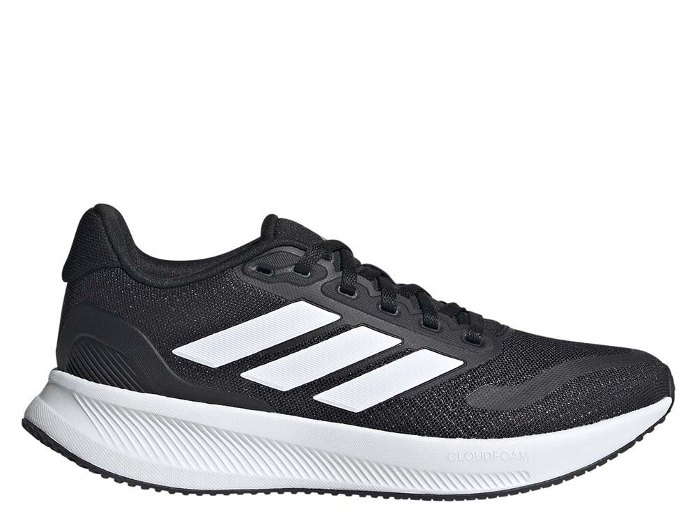 Кроссовки для бега женские adidas Runfalcon 5 W Черно-Белый