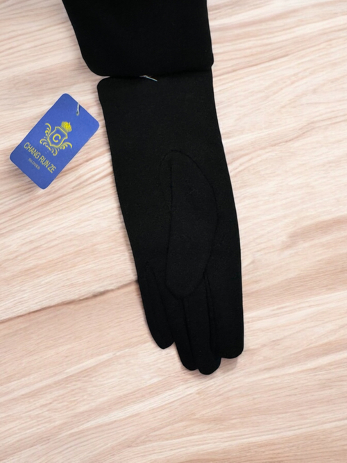 Перчатки. Женские. Верх: Трикотаж. Подклад: Плюш-флис. 12 шт в упаковке.