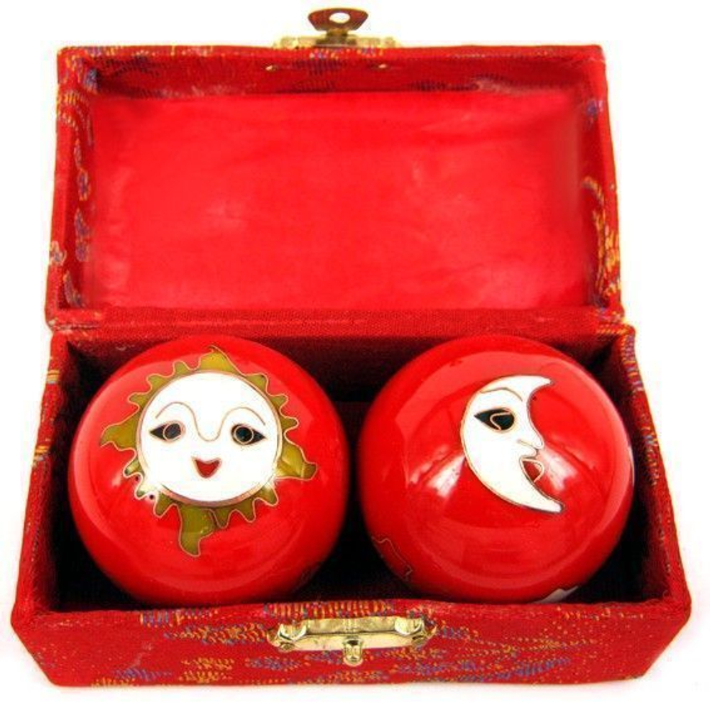 Шары баодинг поющие с солнцем и луной 47 мм