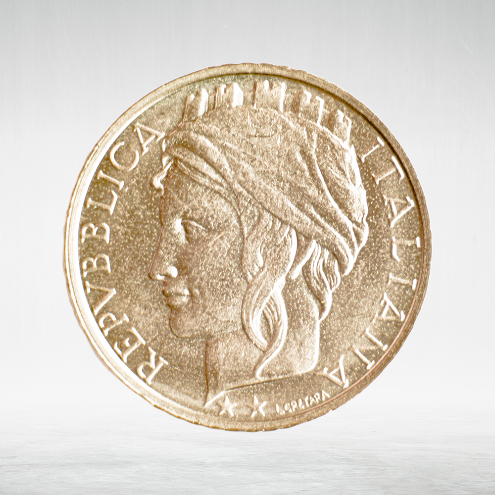 Italy 100 Lire 1994 R "Minerva Head and Wreath", AU