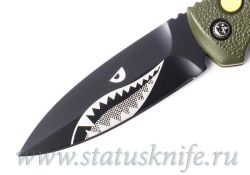 Нож Boker Warhawk Mini Kalashnikov Dagger Green D2фотография - 2