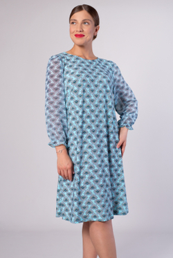 Платье женское 4015ВП, цикломен #172Цика054015ВП