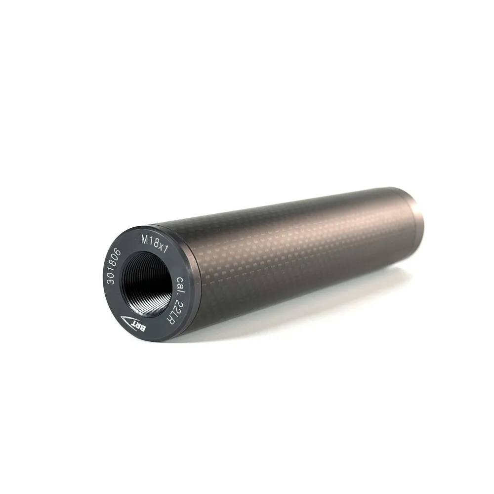 Карбоновый ДТК закрытого типа Москит на мелкашку Байкал 141 Соболь (.22LR, .22WMR, M18x1), BRT