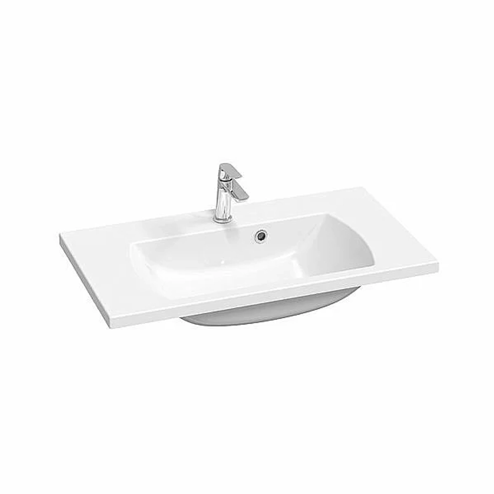 Тумба с раковиной Ravak Classic II SD 800 корпус латте/дверки белые
