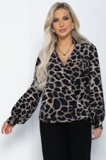 Блуза Красивая история (лео) Б12127 LT Collection (Акция)