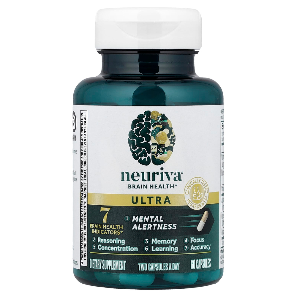 Schiff, Neuriva® Brain Health, Ultra, 60 капсул