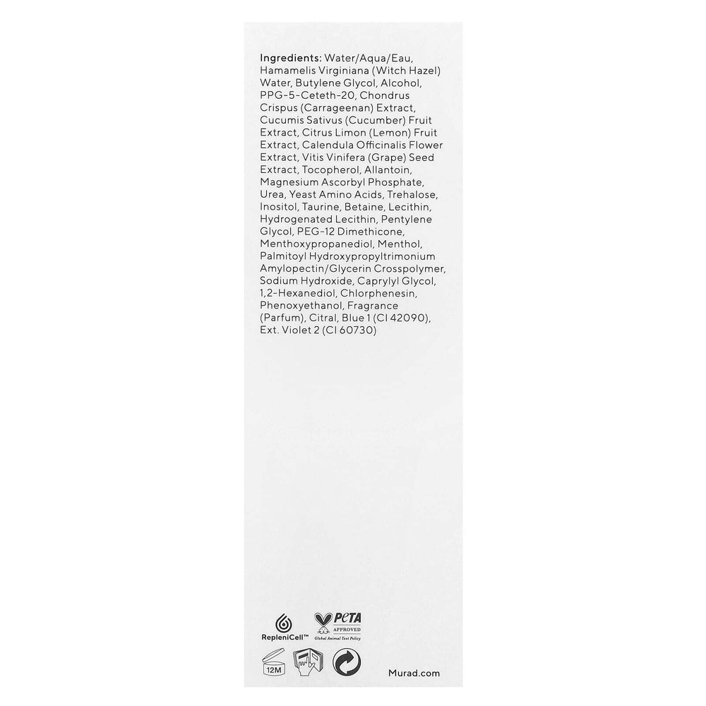 Murad, Acne Control, очищающий тоник, 180 мл (6 жидк. унц.)