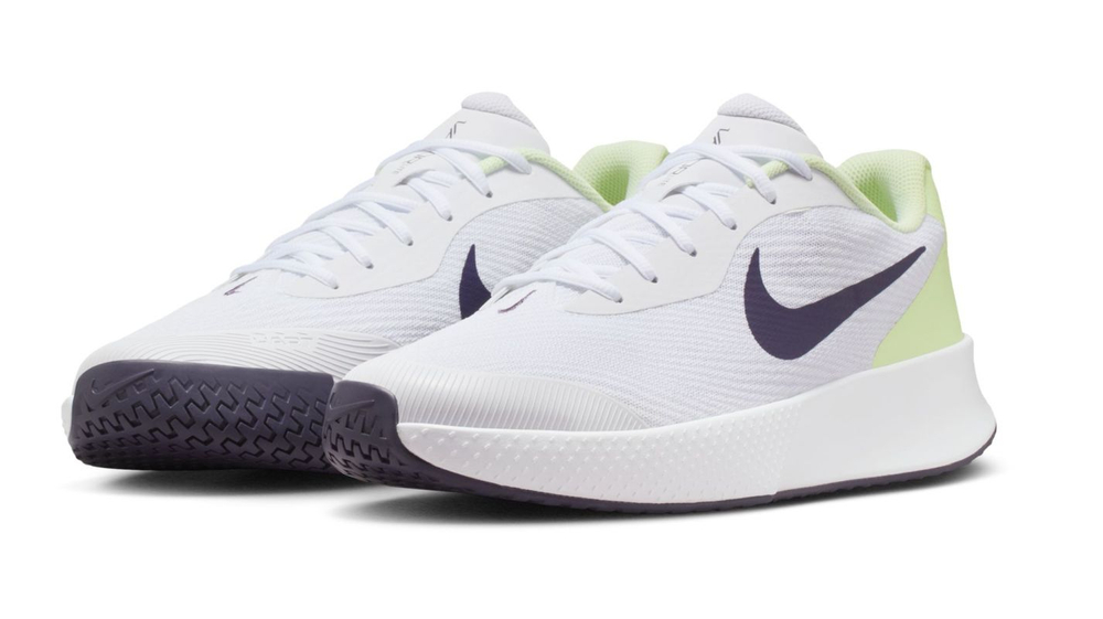 Мужские теннисные кроссовки Nike Vapor Lite 3 - white/dark raisin/volt tint