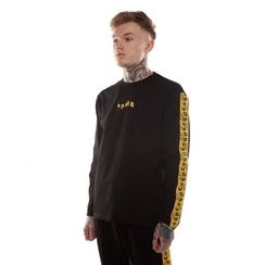 Лонгслив ЮНОСТЬ Рэйв, черный