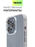 Чехол BROSCORP для Apple iPhone 13 Pro оптом (арт. IP13PRO-TPU-TRANSPARENT)