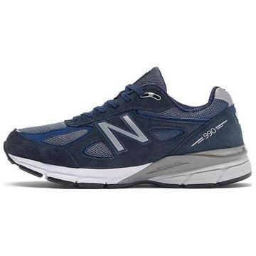 New Balance NB 990 V4 Беговые кроссовки Низкие Морской синий Мужские