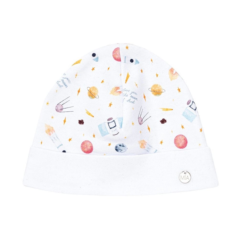 Шапочка из хлопка &quot;Птички&quot;