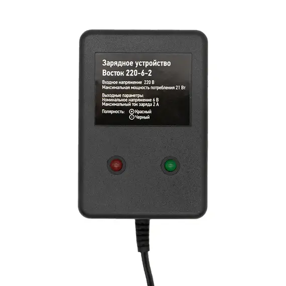 Зарядное устройство для аккумулятора Восток 220-6-2