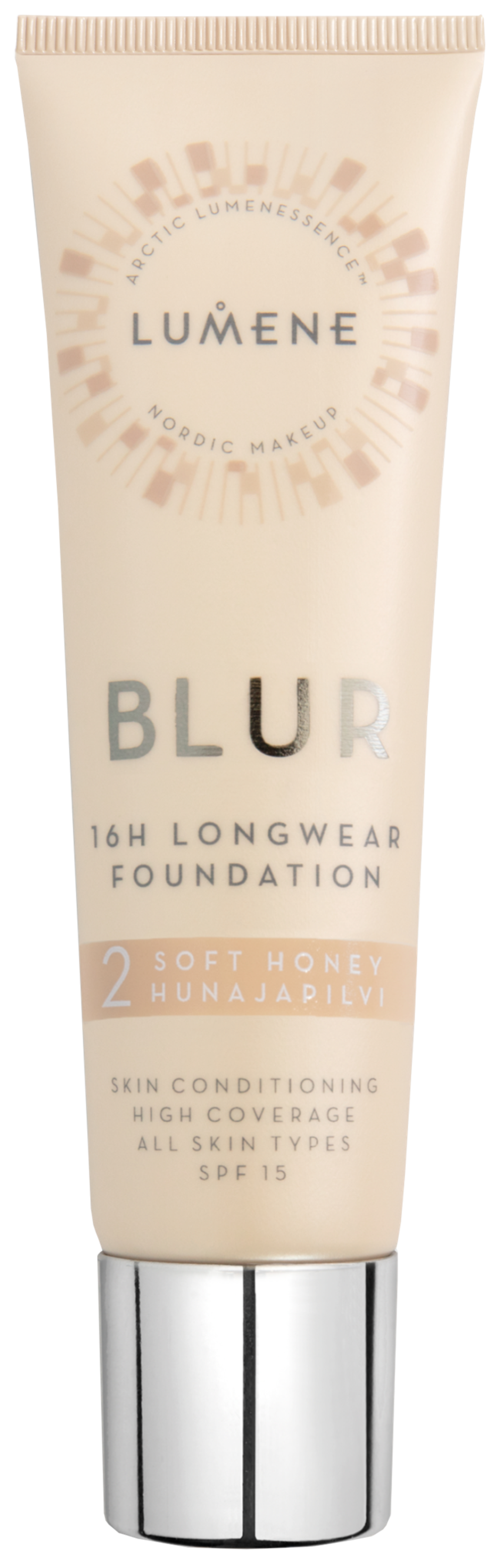 Тональный крем для лица Lumene Blur SPF15 2 Soft Honey 30 мл