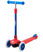 Самокат детский 3-х колесный детский RIDEX Hero, 120/80 мм, красный/синий