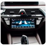 Сенсорная панель климата BMW X3 G01 2017-2023 - Carmedia ZF-2025-G01 c LCD (ЖК) экраном 8.8"