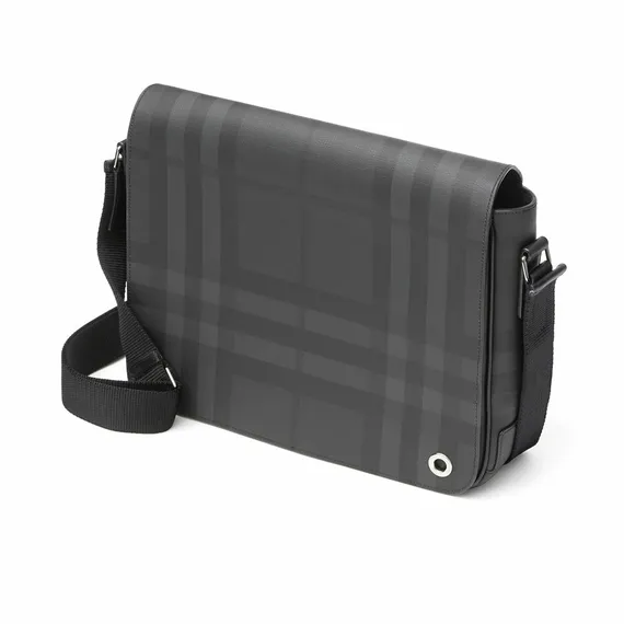 Мессенджер Burberry Satchel в клетку London Check