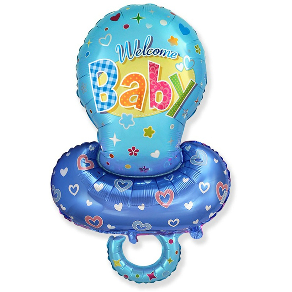 Шар Фольгированный Соска голубая (Голубой)