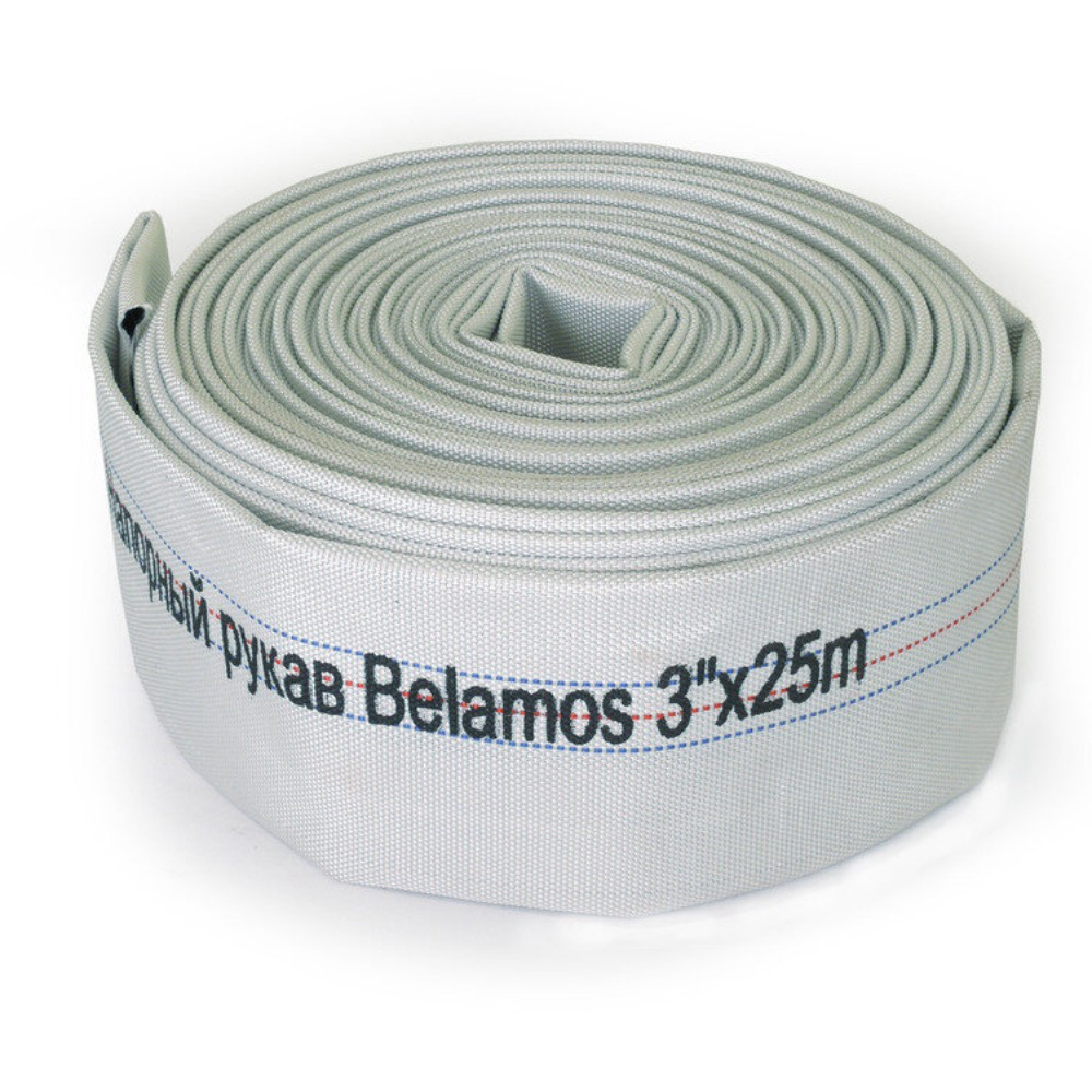 Шланг текстильный BELAMOS (напорный рукав) 1.25"х25м