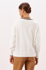 1935 Кардиган женский (молочный / бежевый)