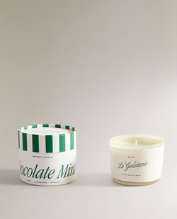 Zara Home - Ароматическая свеча chocolate mint, 150 г