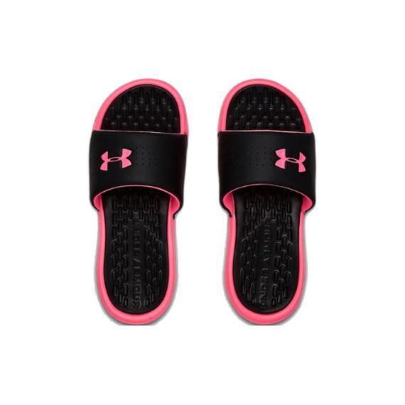 Under Armour Playmaker Fixed Strap Slide 'Black Pink'
