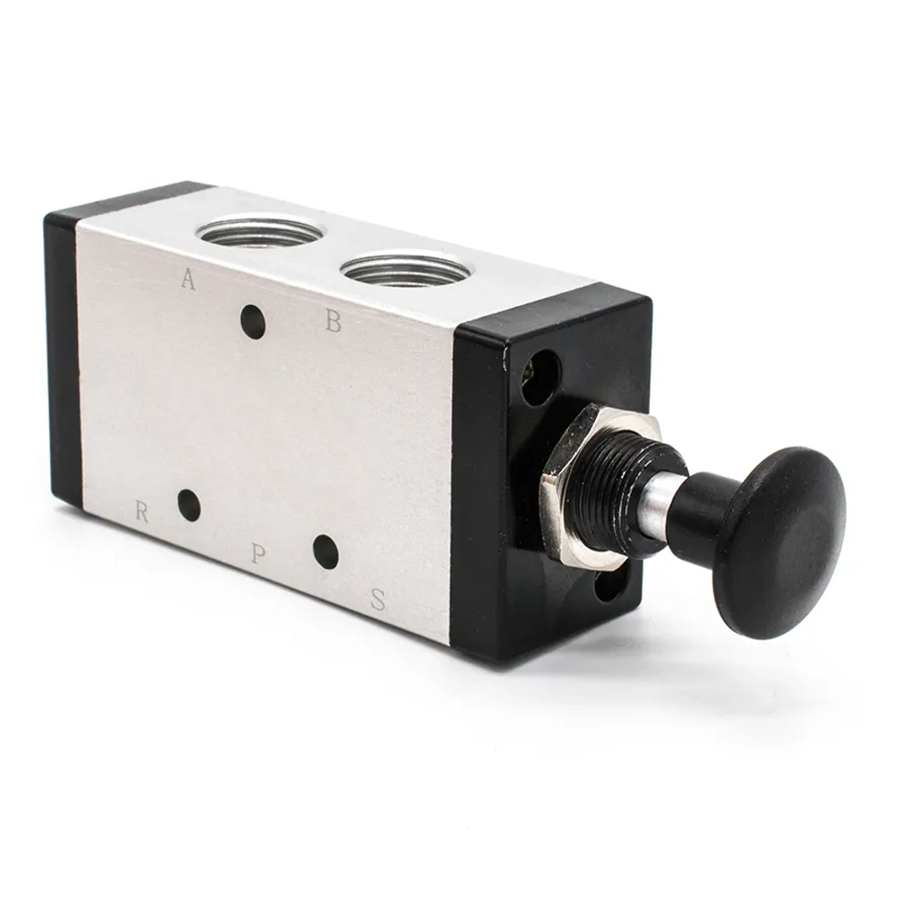 4R310-10 Пневмораспределитель с ручным управлением 5/2