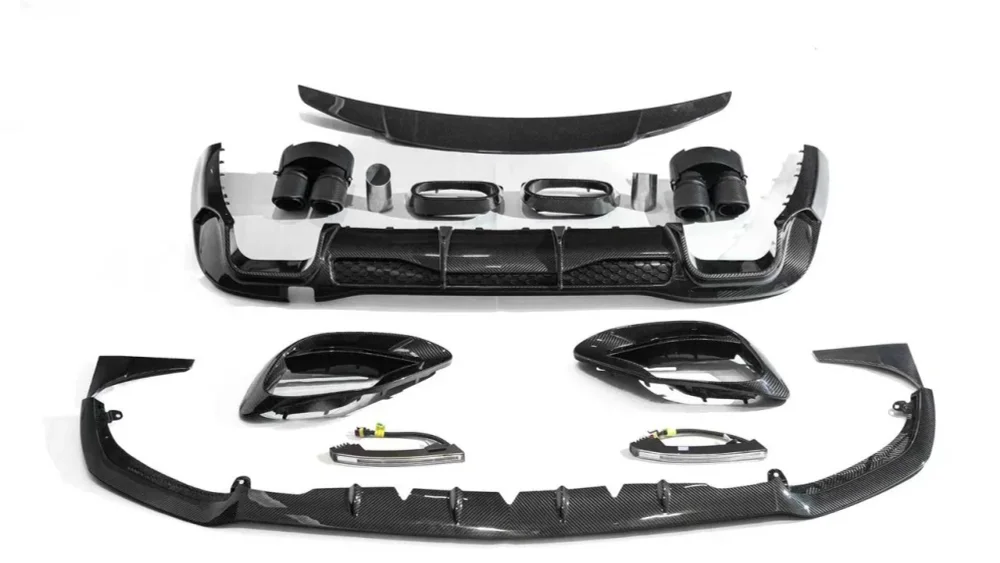 Карбоновый обвес для Mercedes Benz S-class W223 S63 2021-2024+ Мерседес Бенз