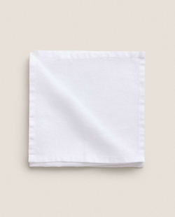 ZARA HOME ЛЬНЯНАЯ САЛФЕТКА (УПАКОВКА ИЗ 2 ШТУК)