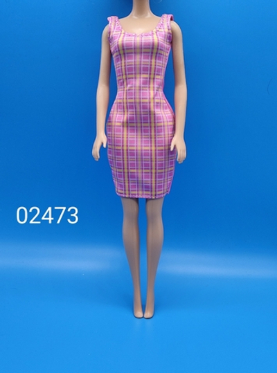 Одежда для куклы Барби винтаж платье 02473