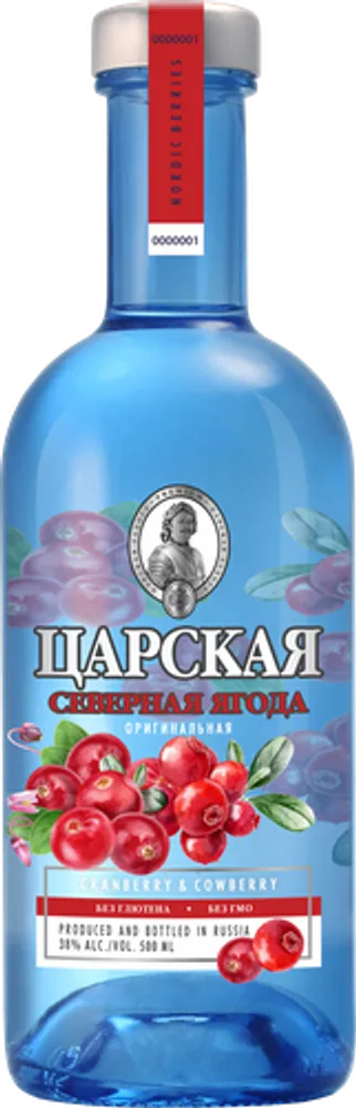 Царская оригинальная Северная ягода 0,5л 38% Россия