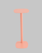 Журнальный столик Eanna L металл коралловый