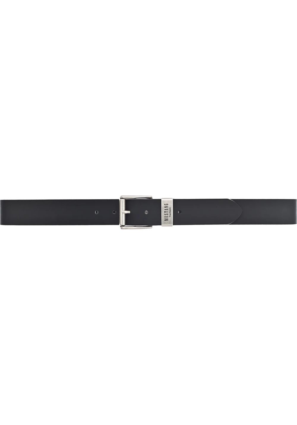 Ремень 40 mm with metal loop and buckle in polished silver MG2104R04-0790