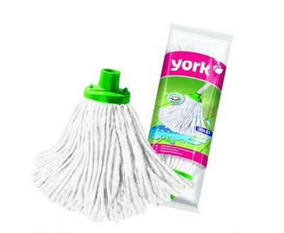 Насадка МОП для швабры веревочная хлопок (юбка) длина 21см Макси 73020 York